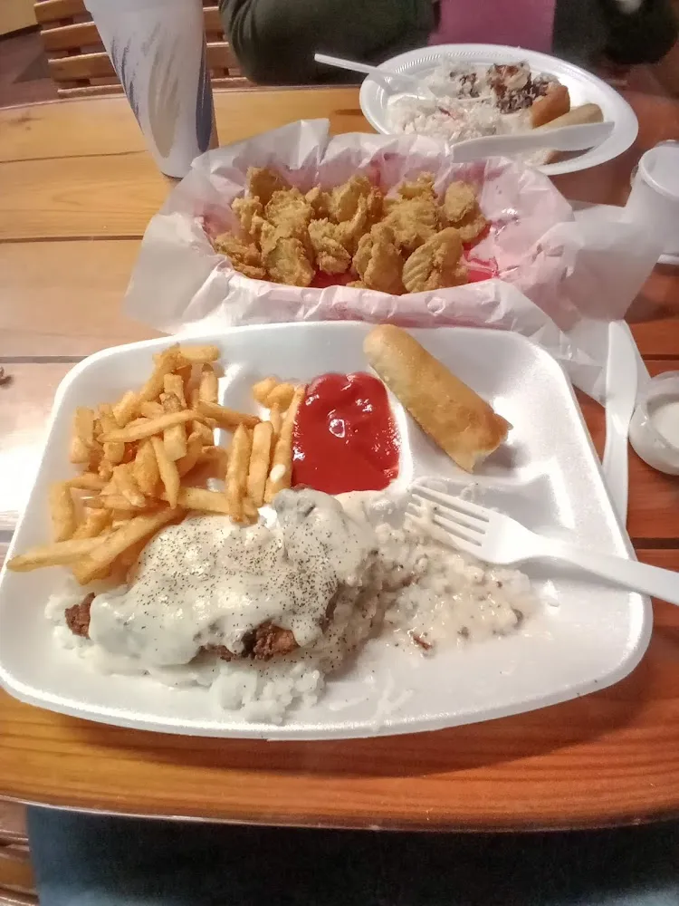 Chicken and Gravy on Rice