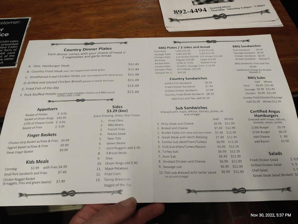 Simply Good BBQ Menu image 4